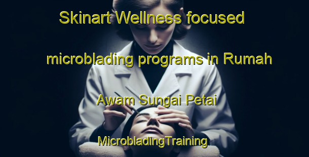 Skinart Wellness-focused microblading programs in Rumah Awam Sungai Petai | #MicrobladingTraining #MicrobladingClasses #SkinartTraining-Malaysia