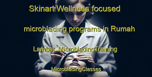 Skinart Wellness-focused microblading programs in Rumah Lambat | #MicrobladingTraining #MicrobladingClasses #SkinartTraining-Malaysia