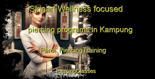 Skinart Wellness-focused piercing programs in Kampung Paroi | PiercingTraining | PiercingClasses | SkinartTraining-Malaysia