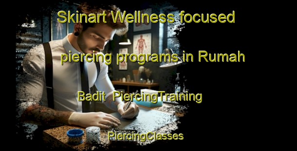 Skinart Wellness-focused piercing programs in Rumah Badit | PiercingTraining | PiercingClasses | SkinartTraining-Malaysia