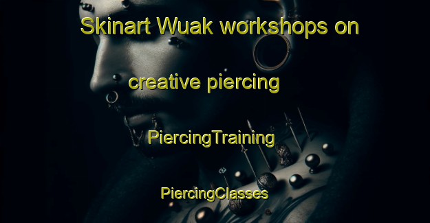 Skinart Wuak workshops on creative piercing | #PiercingTraining #PiercingClasses #SkinartTraining-Malaysia